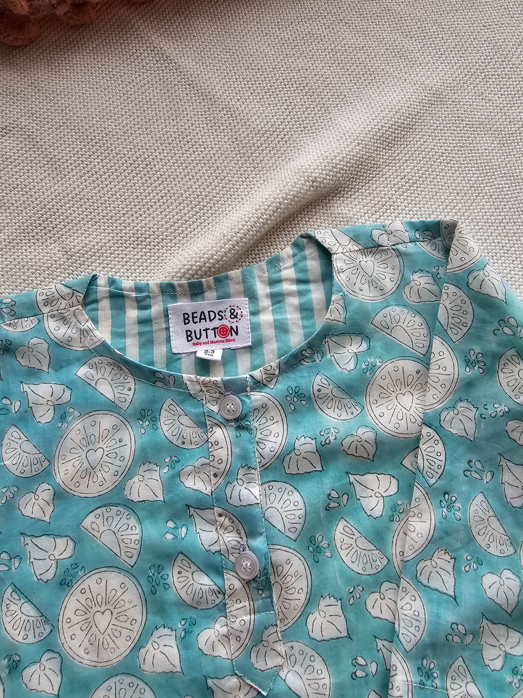 Blue Jello Mellow Kurta Pyjama set