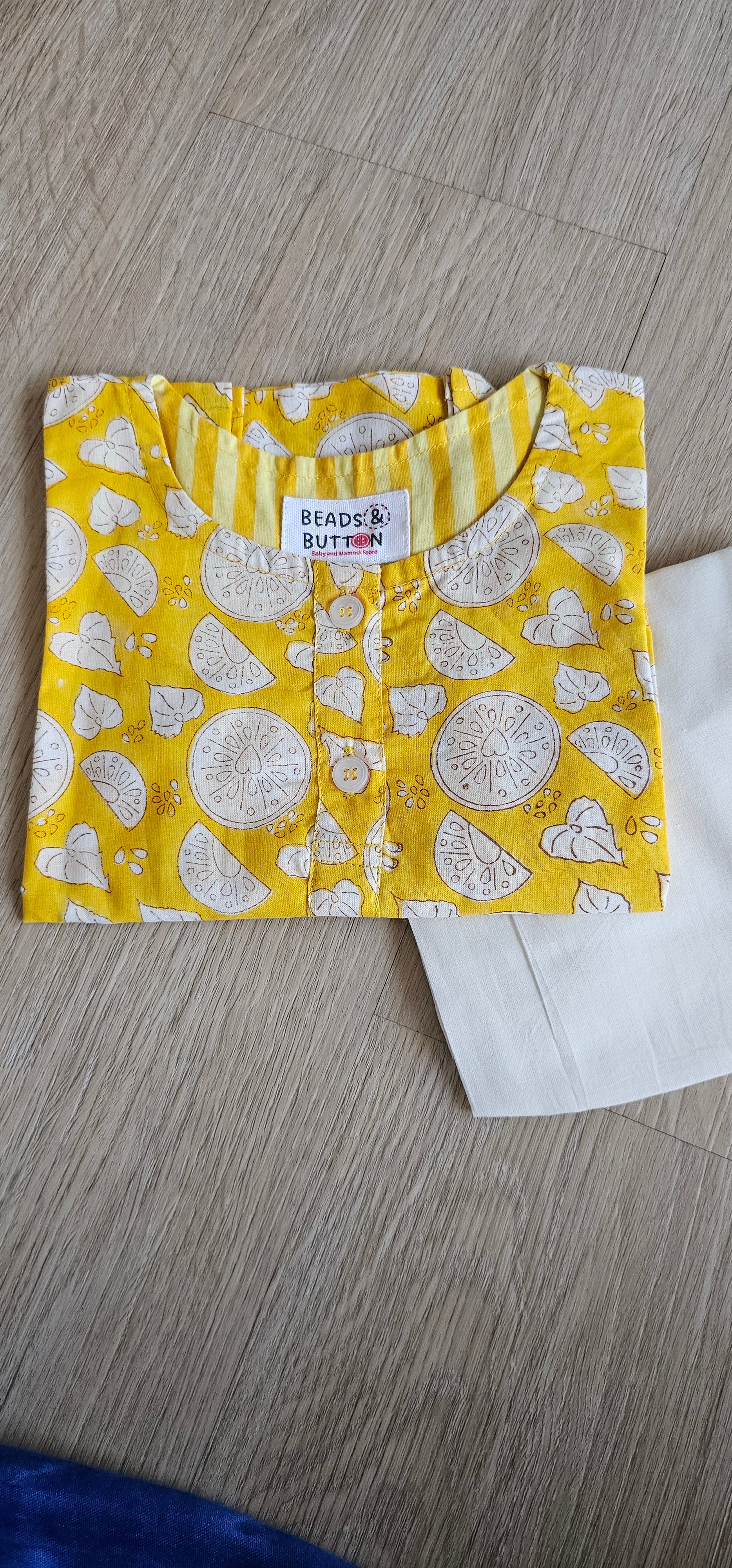 Yellow Jello Mellow Kurta Pyjama Set