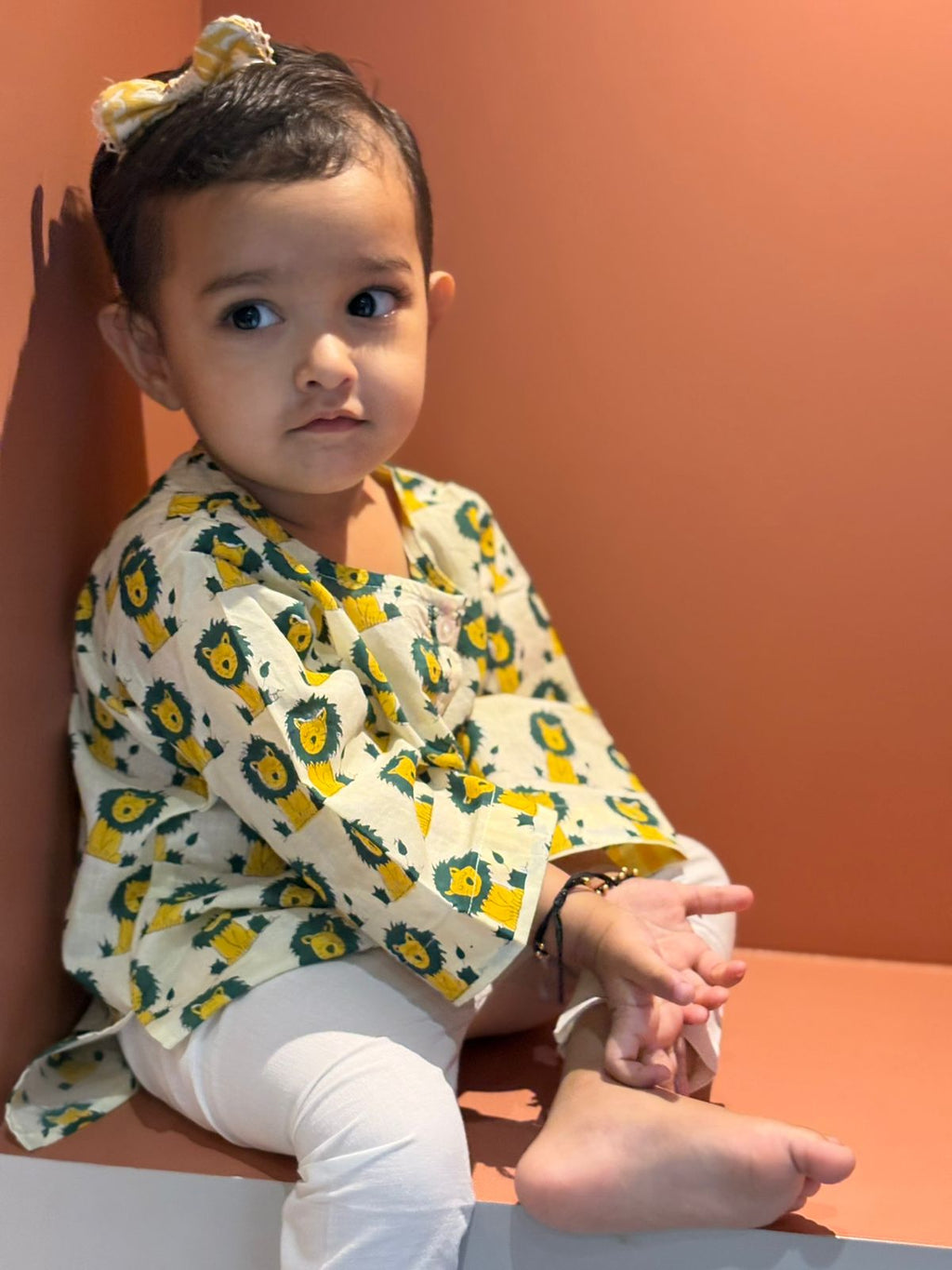 Green Sher Bachha Kurta Pyjama Set